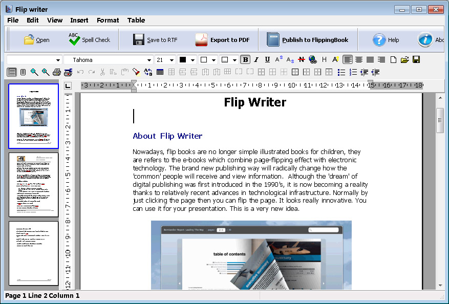 Windows 8 Flip Writer Standard full