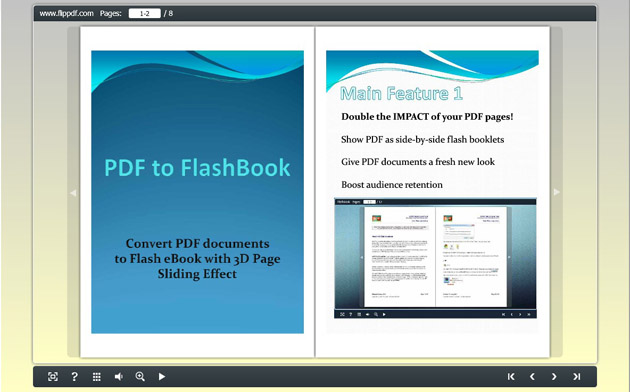 Windows 7 FlipPDF PDF to Flashbook 1.0 full