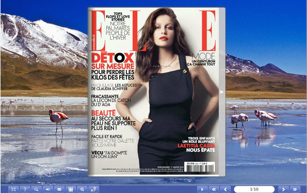 Page Flip E-Magazine theme of Journey screenshot Page Flip E-Magazine theme of Journey screenshot