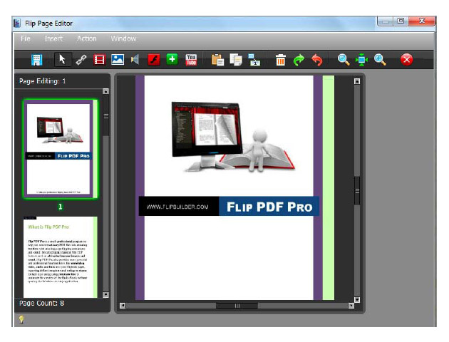 Flip PDF Pro interface