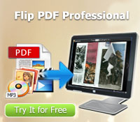 hot Flip PDF software - Flip PDF Pro to create flip book with video, audio, flash etc.